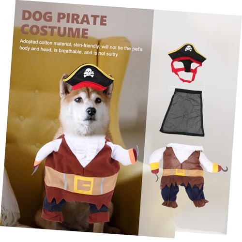 Disfraz Pirata de Algodón para Perro XL miniatura 7