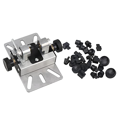 jojomis Full Set Jewelry Jade Pearl Stepless Drilling Holing Machine with Drill Holder for Beadwork and Crafting