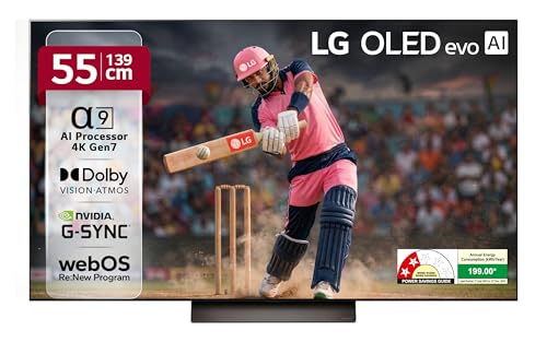 Image of LG 139 cm (55 Inches) OLED C4 Series 4K Ultra HD (3840 x 2160) Smart webOS OLED TV OLED55C46LA