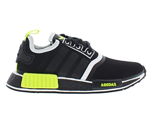 adidas NMD_R1 Boys Shoes Size 4.5, Color: Black/Yellow