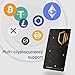 CoolWallet S Crypto Hardware Wallet – Secure Cold Storage for Bitcoin, Ethereum, DeFi & NFTs – Bluetooth, Water-Resistant, EAL5+ Certified