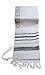 52" x 71" Traditional High Quality Jewish Kosher Tallit / Tallis / Talit / Talis Prayer Shawl Made in Israel - White, Black and Gold