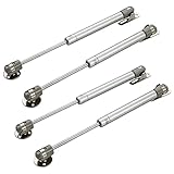 FUUIE Hydraulische Scharniere, Türheber, pneumatische Stützstange für Küchenschrank, pneumatische Gasfeder für Möbelbeschläge, 4 Stück