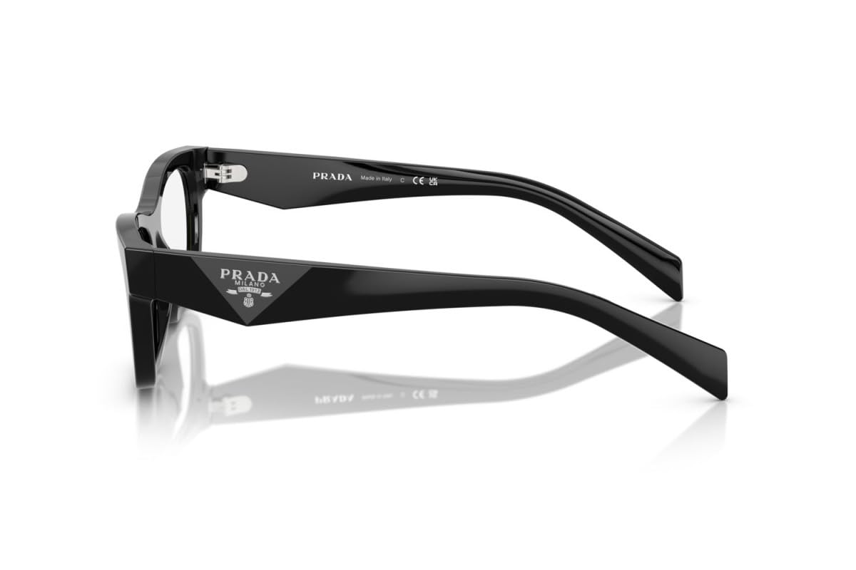 Prada Gafas rectangulares doradas