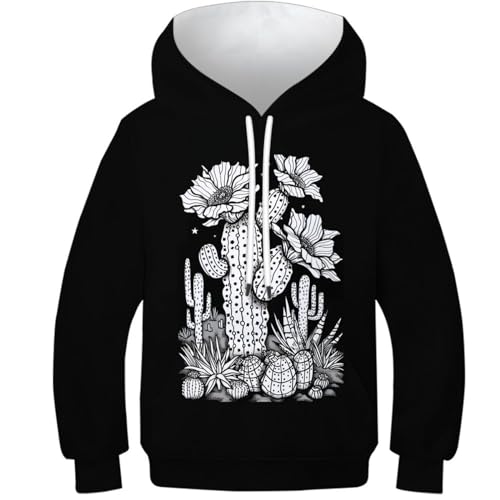 Sweat à capuche zippé noir enfant coupe ajustable toutes morphologies