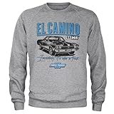 chevrolet el camino 2020  Chevrolet Officiellement sous Licence Chevy El Camino SS365 Sweat-Shirt (Gris-Heather), Large