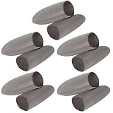 ADOCARN 10 Pcs Finger Sleeves Screen Touch Finger Covers for Phone Gaming Breathable Nylon Fabric with Anti-Sweat and Anti-Slip Features Protect Thumb While Playing Games