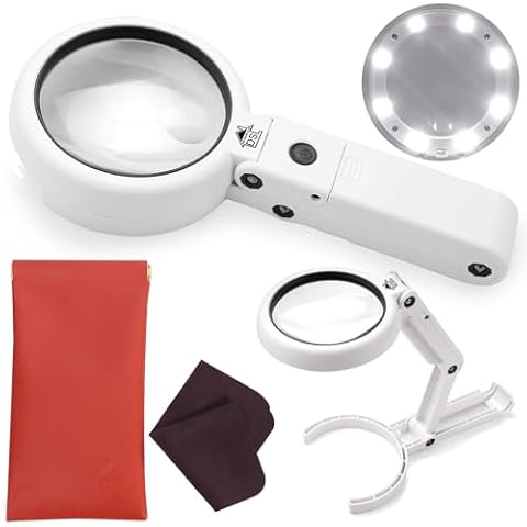 DSL Illuminated Magnifying Glass with Light Cover