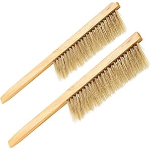 2/6 Pcs Beekeeping Bees Brushes Wooden Handle Brush Beekeeper Tool Beekeeping Equipment Bee Hive Brush for Beekeeper