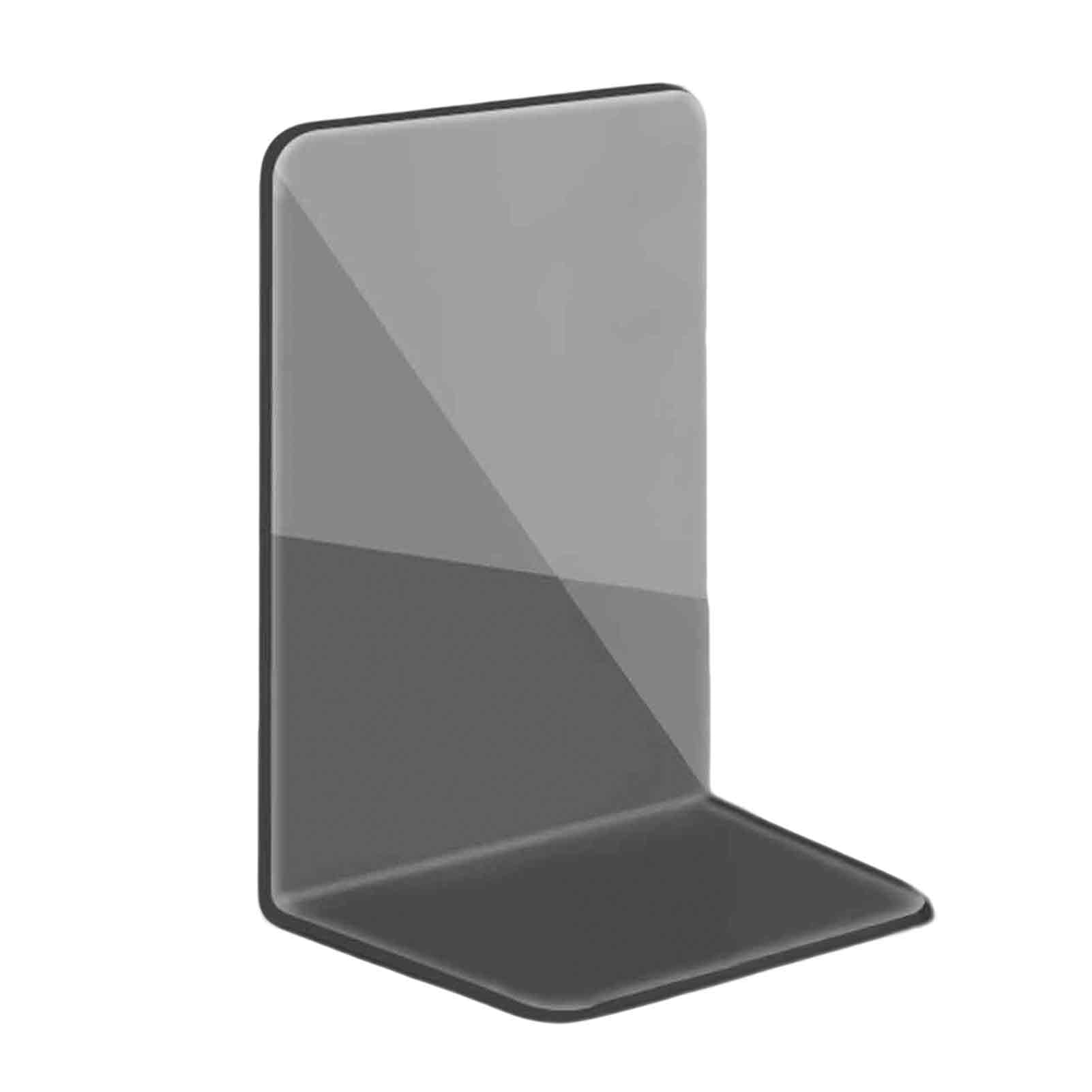 Acrylic Bookend Heavy Duty Clear Shelf Organizer for Office Desk