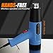 Weitieke Heat Gun 572 & 1112℉ Dual Temperature Control Heavy Duty Heat Gun' with 4 Nozzles Fast Heating Overload Protection Hot Air Gun For Shrink Tubing, Vinyl Wrap, Crafting,Resin,5Ft Power Cord