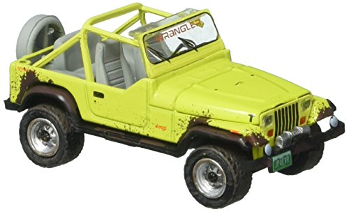 Greenlight 1:64 The Hobby Shop Series 3 1991 Jeep Wrangler YJ Diecast Vehicle with Wheel and Tire Set