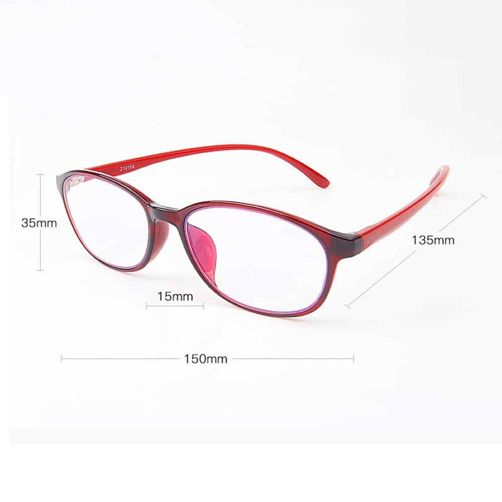 Lesebrille Unisex Brille Anti Blaulicht Lesebrillen Frauen Männer 1.0 1.5 2.5 Ältere Menschen Leser Brille Ultraleicht Lesegeräte (Color : Black, Size : +1.00)