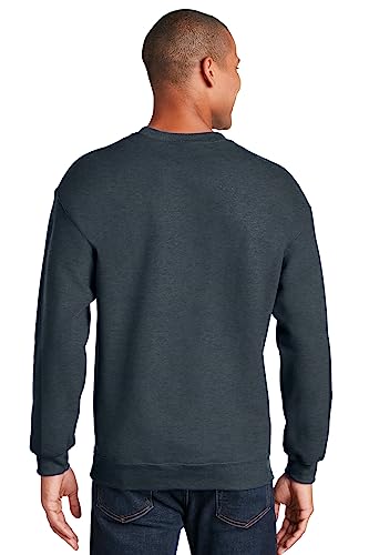 Image of Gildan Men's Cotton Spandex Polyester Blend Crew Neck Sweatshirt
