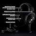 immagine 8Logitech G PRO X Wireless Lightspeed Cuffie Gaming, Microfono Blue Voice, Driver PRO-G 50mm, DTS X 2.0 Audio Surround, Batteria fino a 20 Ore, Auricolari in Similpelle, Scheda Audio USB, PC, Mac, Nero