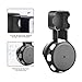 Outlet Wall Mount Compatible with Alexa Echo Dot 3RD Generation, Hanger Holder, Cord Arrangement, Best Space-Saving Solution, Hide Messy Cable, 2 Pack(Black)