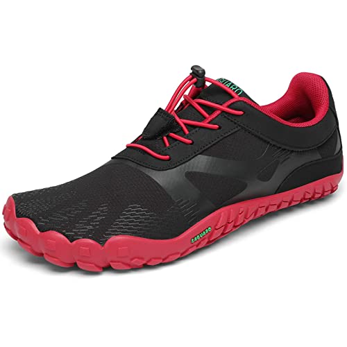 Saguaro Hombre Mujer Zapatillas Barefoot Minimalistas Calzado De Training Ligeras Cmodas Para Caminar Senderismo Ciclismo Trail Running Trekking Playa Agua, Rojo, 42 Eu Saguaro Hombre Mujer Zapatillas Barefoot Minimalistas Calzado De Training Ligeras Cmodas Para Caminar Senderismo Ciclismo Trail Running Trekking Playa Agua, Rojo, 42 Eu