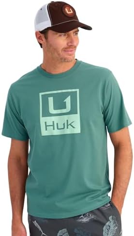 T-shirt De Pêche HUK Performance Fishing - Kryptek ICON - Noir - Taille M - Neuf Avec étiquettes
