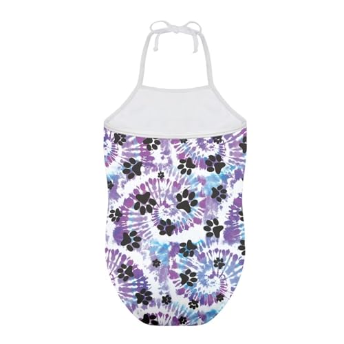 Image of One Piece Swimsuit for Girls Beach Bathing Suit Halter Straps Sports Swimwear for 1-10 Year Toddler Kids