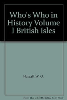 Hardcover Who's Who in History Volume I British Isles Book