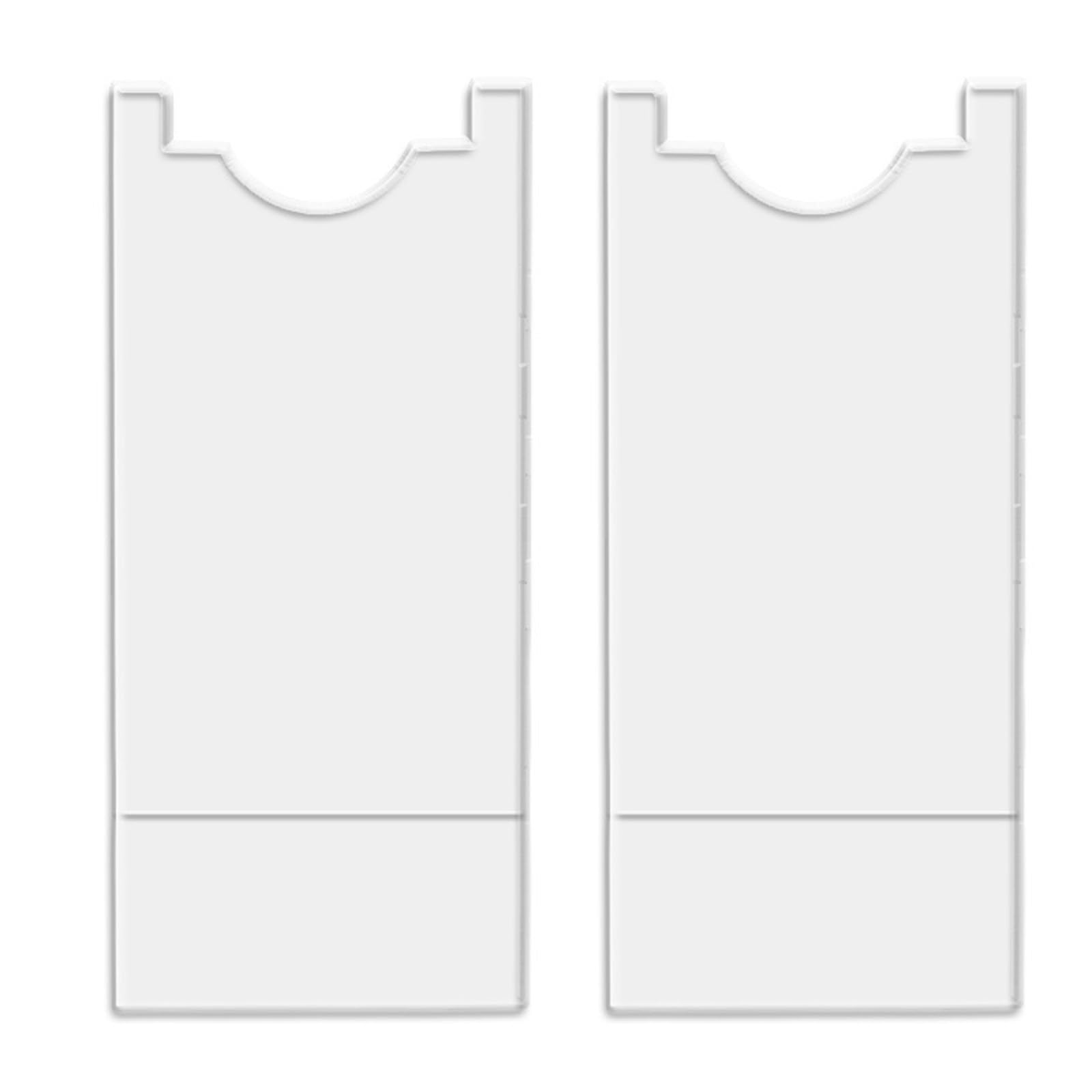 Support acrylique transparent haut de gamme pour protection murale lit