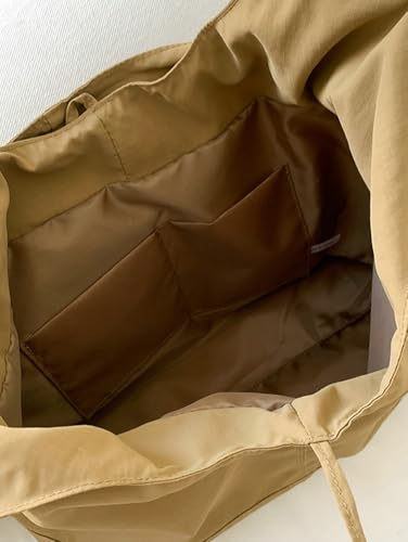 Bolsa Tote de Nylon Slouchy con Gran Capacidad miniatura 2