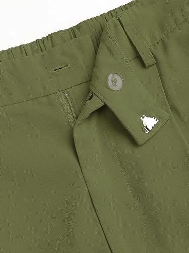 CIDER Woven Straight Leg Trousers4