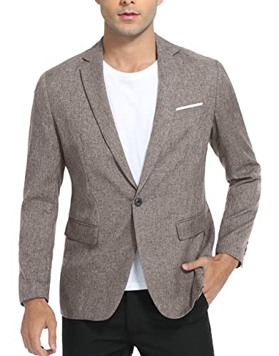 Sailwind Men's Casual Blazer Jackets Lightweight One Button Sports Coats Suit3
