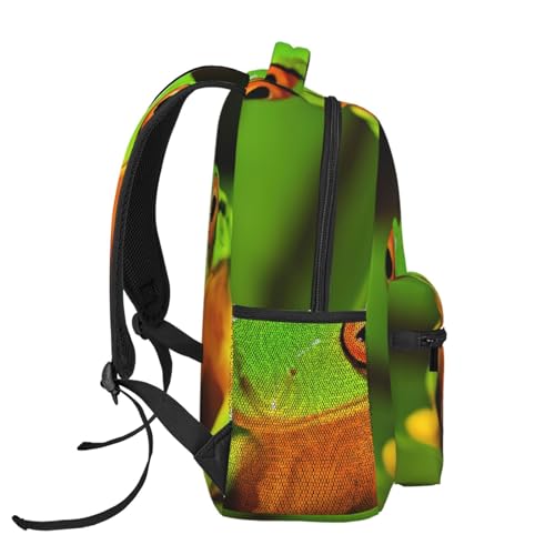 Mochila de ranas duradera y clásica con estampado original 3