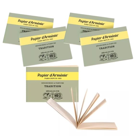 Carta d'Armenie Tradizione Tripla - Set di 5 quaderni