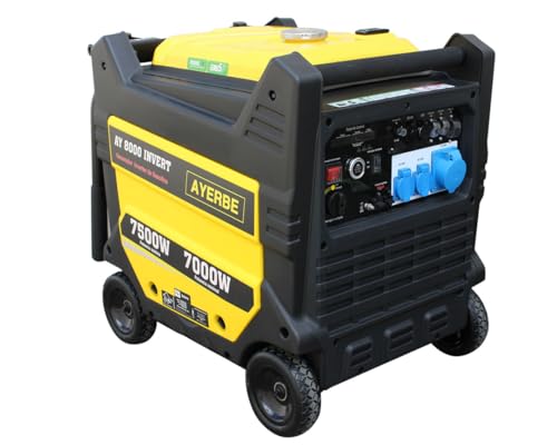 Generador Inverter 8000 de Gasolina 7500 W con Arranque Eléctrico y Motor Kiotsu KT-425 para Uso Profesional - Maestro Ferretero