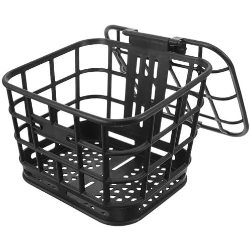 Panier en Plastique Noir pour Vélo Adulte Rangement Solide