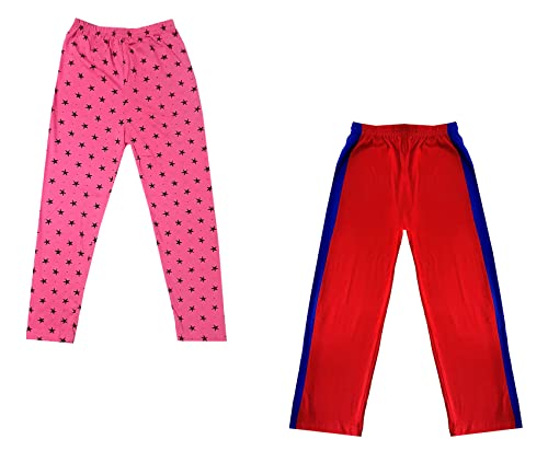Image of indi weaves Boys and Girls Cotton Solid and Printed Pyjama /Pant /Trackpants