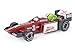 Produktbild Darda 50301 - Darda Auto Rennwagen Formula rot / weiß, ca. 9 cm, Rennauto mit auswechselbaren Rückzugsmotor, Fahrzeug mit Motor zum Aufziehen für Kinder ab 5 Jahre, Aufziehauto für Darda Rennbahnen