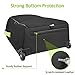 YOREPEK Padded Stroller Travel Bag with Wheels for Airplane Compatible with Nuna Mixx Next, UPPAbaby MINU V2 and MINU, Gate Check Stroller Bag with Inner Wheel Bag, Stroller Storage Bag