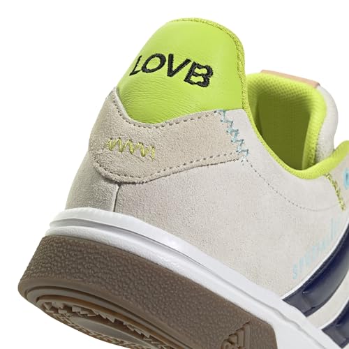 adidas Herren SPEZIALIST Indoor Shoes, Off White/FTWR White/FTWR White, 37 1/3 EU – Ansicht 4