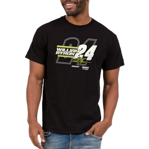 Junk Food NASCAR Skewed Lines - Officially Licensed Adult Short Sleeve Fan Tee for Men and Women Black