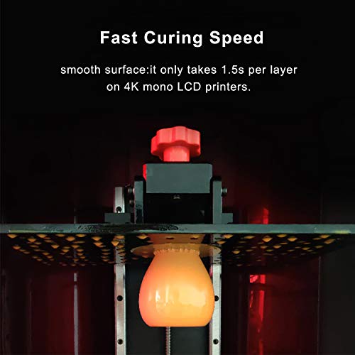 Resina Cerámica para Impresión 3D LCD - UV de Cura Rápida 405nm, 500g - Piel - Fernando Cortés