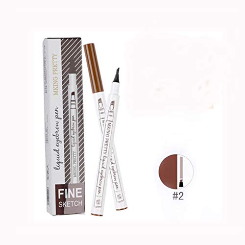 S SNUOY Eyebrow Tattoo Pen Waterproof Long-lasting Ink Gel Tint with a Micro-Fork Tip