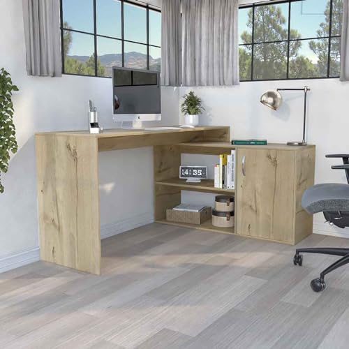 IJOWEEN Modern L-Shaped Computer Desk for a Productive and Inspiring