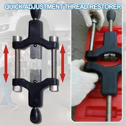 Reparación de roscas para pernos dañados con este kit universal regulable 4