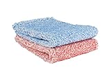 ANWENDUNG – Ideal zum Feucht- und Nachwischen und zur gründlichen Reinigung von Schmutz & Dreck auf allen Böden in Küche, Bad und Haushalt sowie im Gewerbe im Innen- & Außenbereich. Optische Verunreinigungen sind in diesem Wischbezug deutlich unauffälliger als bei rein weißen Bezügen.