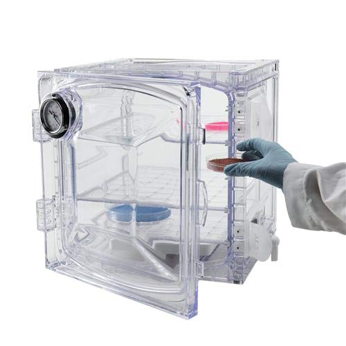 Bel-Art Products F42400-4131 Lab Companion Desiccator, Cabinet Style, 45 L, UV Amber