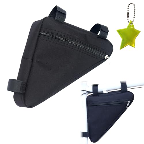 Wasserdichte Fahrrad Rahmentasche - Dreieckstasche mit Vorderrohr...