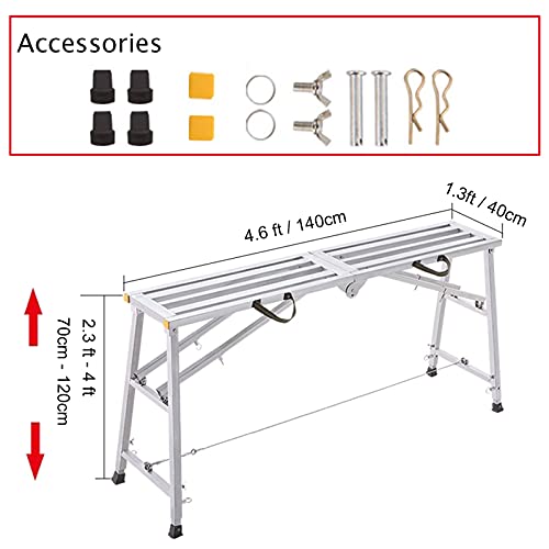 Échafaudage pliable pour travailler en hauteur sans risque de chute - 2