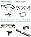 Eyekepper 5 Pack Reading Glasses for Men - Includes Reader Sunglasses - Classic Readers +1.00