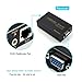 VKBAND VGA Extender Over Cat6 up to 328ft / 100M VGA Extension Adapter Over RJ45 Ethernet Cable (1 Transmitter + 1 Receiver)
