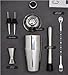 KJWESCYIV Bar Set Cocktail Shaker Set Cocktail Kit Cocktail Shaker Set Bartender Kit 6Piece Bar Tool Set Bar Set with All Practical Bar Accessories for Bar Cocktail Set Bartender Kit Bar Tool Set (Col