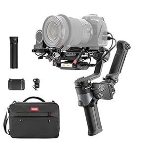 ZHIYUN Weebill-2 [Official] Official 3-Axis Stabiliser Gimbal for DSLR Cameras, Integrated 2.88 Inch Folding Full Colour Touch Screen (Pro Package)