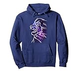 Disney Lion King Mufasa Galaxies Graphic Hoodie Pullover Hoodie, Adult Unisex, Navy Blue, X-Large